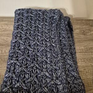 Blue And Silver Modena Ininity Scarf